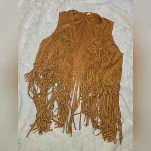 Boho Fringed Vest